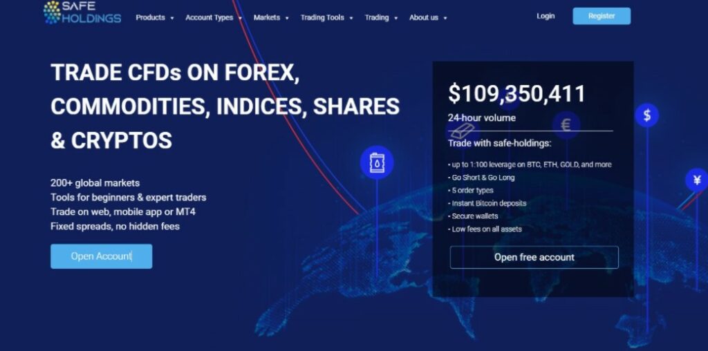 Safe Holdings Review Can This Broker Be Trusted? Cryptocurrency