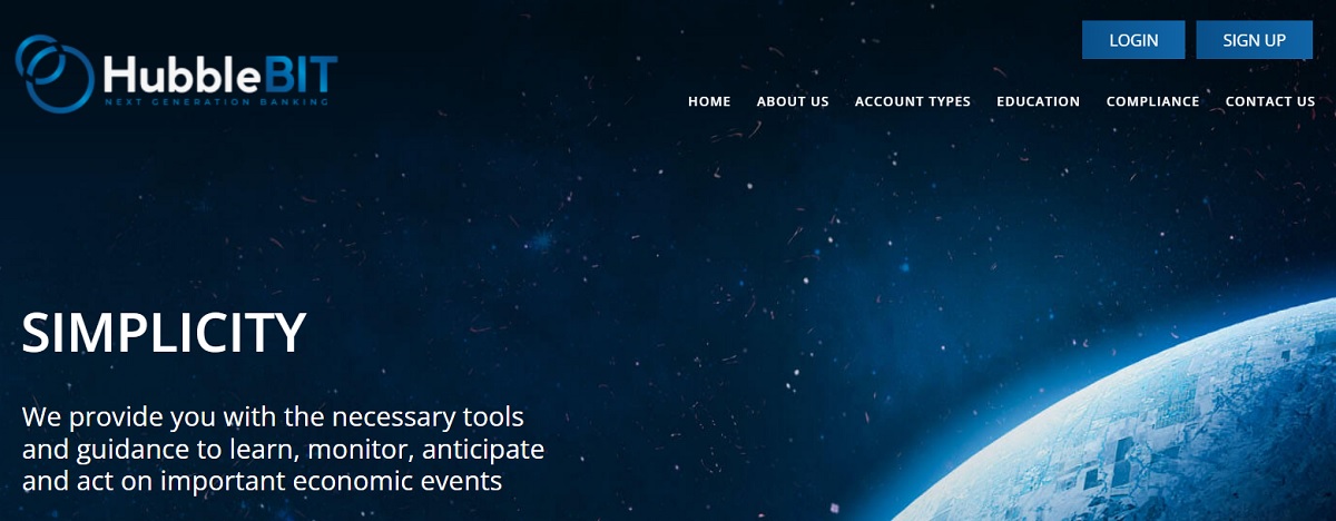 HubbleBit homepage