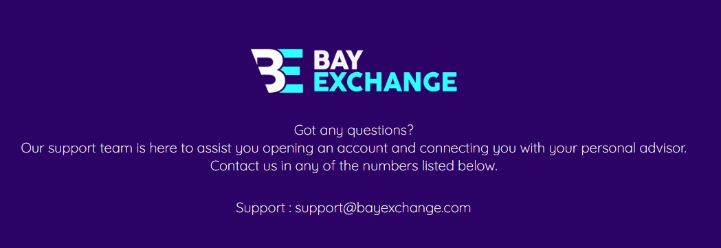 Bay Exchange customer care