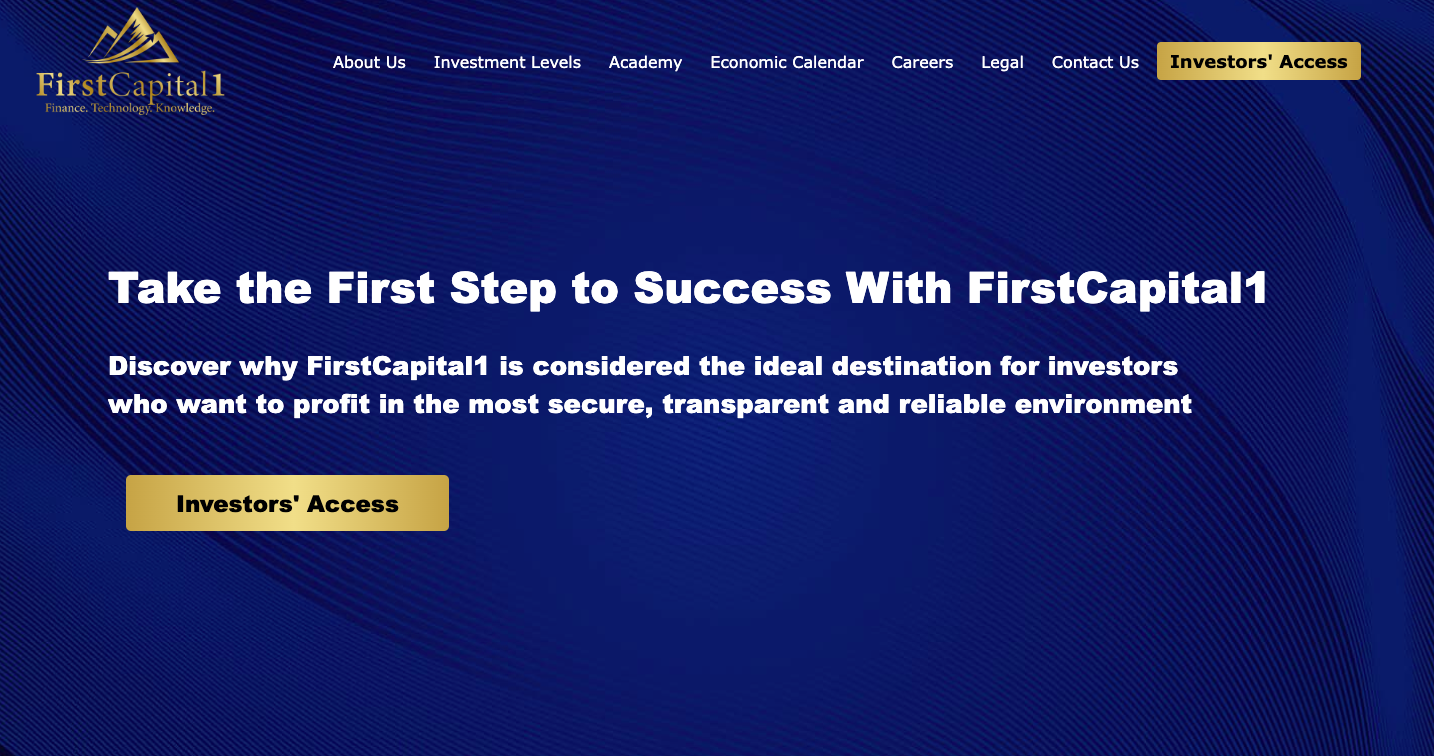 FirstCapital1 trading platform